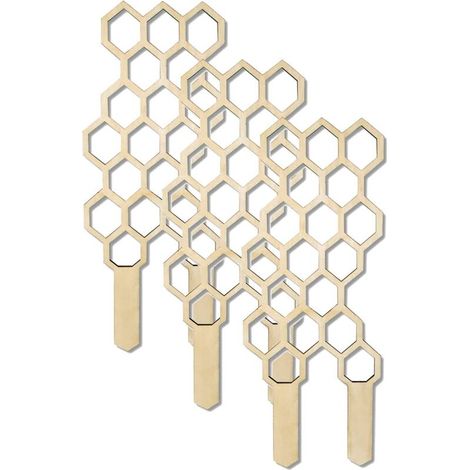 Treillis d'escalade,Support de Plante Bois Plante Escalade Cadre Jardin Fleur Support 12 Pouces Tomate Treillis pour Escalade Légumes Petite Plante Fleur (1/5)
