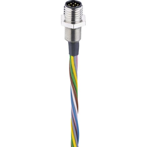 Belden 000091740 Sensor-/Aktor-Einbausteckverbinder M8 Stecker, Einbau 0.50 m Polzahl Sensoren: 8 1