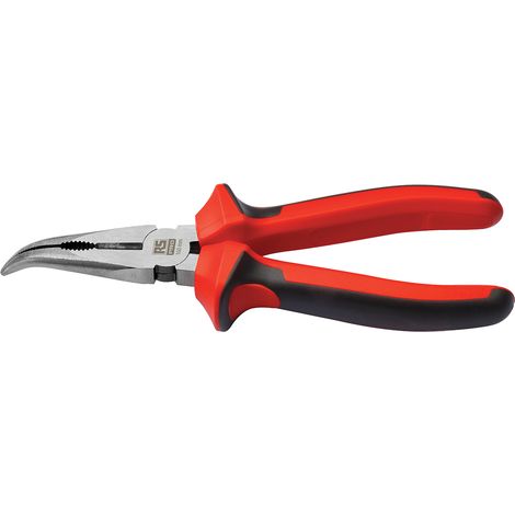 Pince à bec long RS PRO, L. (hors tout) 200 mm, L. (mâchoire) 67mm ( Prix pour 1 )