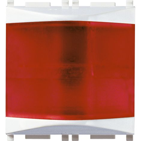 VIMAR - 14387.R Voyant prismatique rouge et blanc