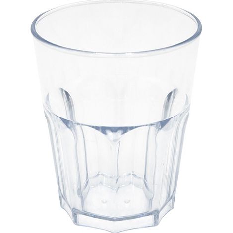 Transparentes Wasserglas San 29 cl x8 – Ohne Marke