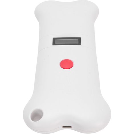 Scanner de puces pour animaux de compagnie, 134.2KHZ, 32 stockage de données, étiquette d'animal portable pour la gestion de la volaille, Identification des contrefaçons