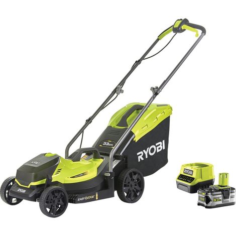 RYOBI Tondeuse RYOBI sur batterie 33 cm Rlm 18x33 5 Ah (1/5)