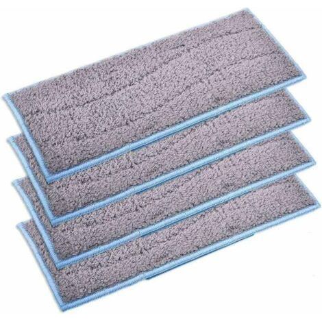 Lot de 4 serpillières lavables réutilisables pour Braava Jet M6134 (1/5)