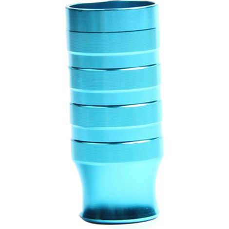 Support de fixation rapide pour phare de vélo, attache pour moyeu de roue avant, support extensible bleu pour éclairage bicyclette (1/5)
