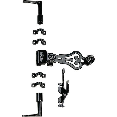 Torbel TUBRAIN kit accesorios aluminio negro para persianas (1/2)