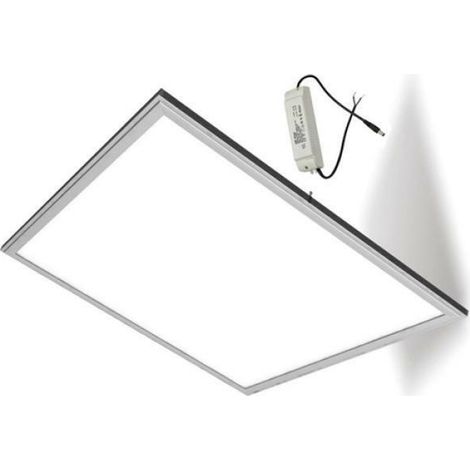 Pannello led da sospensione 60x60 48w con driver m1 incluso 6400k