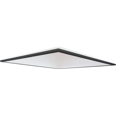 Panneau LED Ubari encastrable 40W 4200K noir 59.5x59.5cm