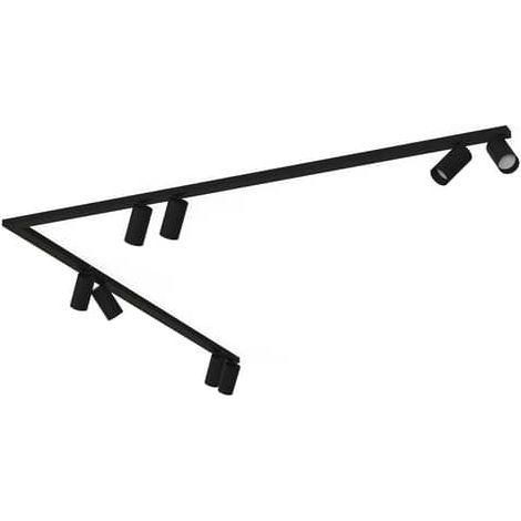 [GEBRAUCHT] B-Ware Nowodvorski Deckenstrahler Mono Corner Viii Deckenlampe Leuchte Schwarz 2x150cm