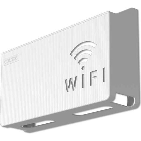 Aufbewahrungsständer für WLAN-Router, Ständer für WLAN-Geräte, Aufbewahrungsständer für drahtlose Router, Wandbox für WLAN-Router, multifunktionaler Routerständer mit Schnellzugriff (RA) (1/5)