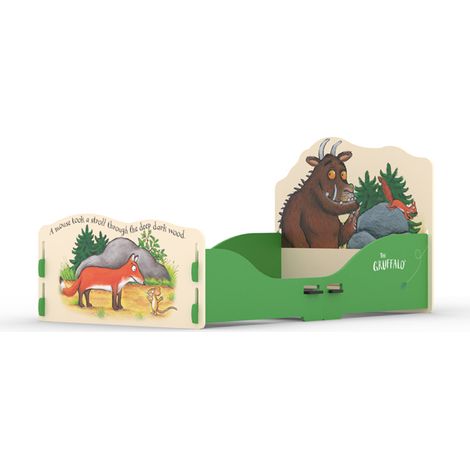 Gruffalo Toddler Bed - MDF/Wood - L141 x W78.1 x H64.5 cm