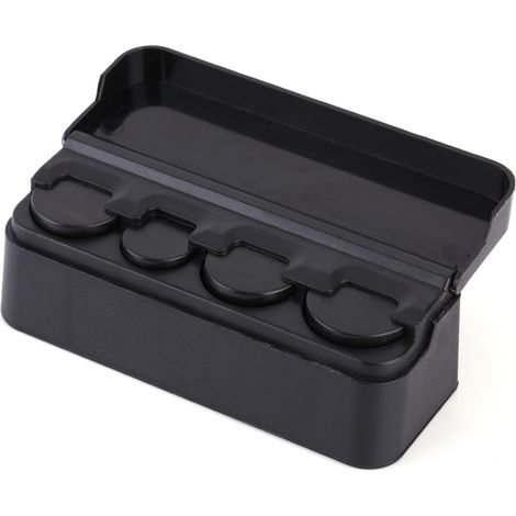 Organisateur/sac de rangement portable en plastique pour pièces de monnaie dans les voitures (1/5)