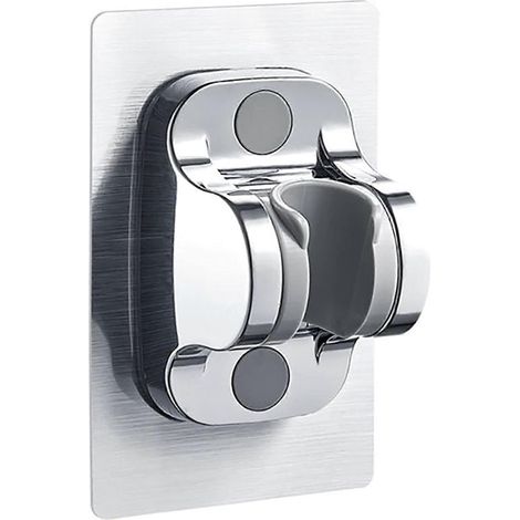 Support de douche à angle réglable, panneau adhésif extra-large et ultra-résistant de 12 cm (1/5)