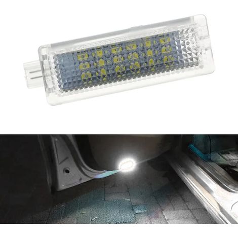 Éclairage de porte LED blanc pour voiture, lampe de courtoisie d'accueil, compatible avec BMW E81 F20 E90 E91 E92 E93 E60 E61 F07 F10 F11 F18 E63 Mini R50 R60 (1/5)