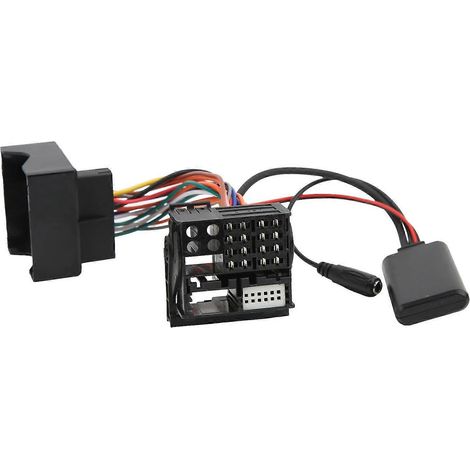 Kabelloser AUX-Eingangskabeladapter fürs Auto mit Bluetooth 5.0 und Mikrofon (Ersatz für BMW E46 320i 32)