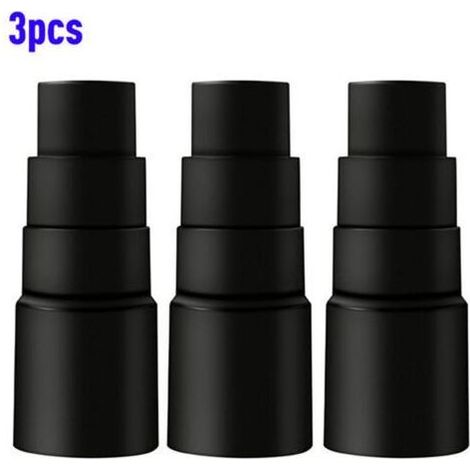 3 Piece Dust Extraction Hose Adapter Set, PVC Reducer for 21-35mm Vacuum Tubes, Fits Bosch Makita Karcher and More (1/4)