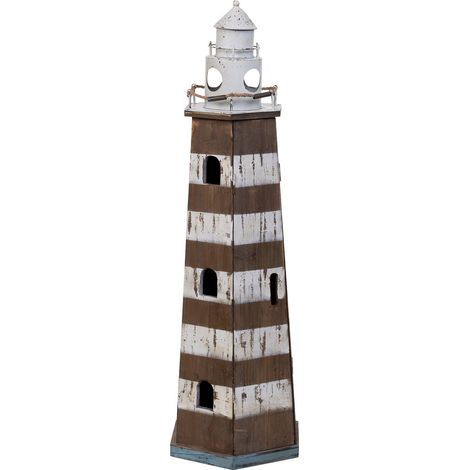 Faro estantería de madera y metal 40x35x123h cm (1/5)