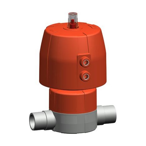 GF Membranv.Diastar 10+ PVC-C/EPDM FC d 20 Stutzen