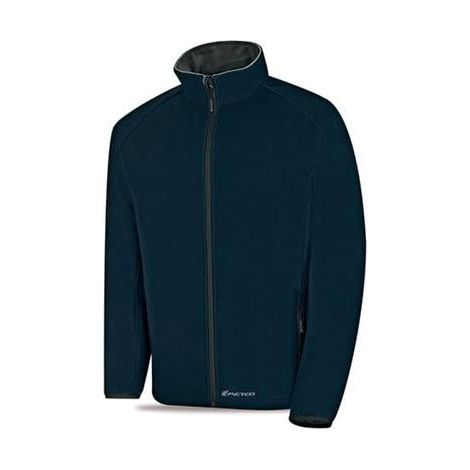CAZADORA SOFTSHELL CUARZO AZUL MARINO T-L (288CS3AM/L) - MARCA