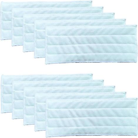 Tampons de nettoyage multi-usages, paquet de 10, en microfibre, compatibles avec les tailles 2.633-132.0. (1/5)