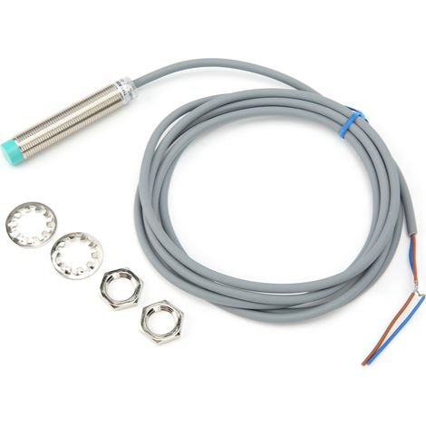 Capteur de proximité cylindrique BERM à 2 fils BEM12-04-AB +90-250 V CA (1/5)