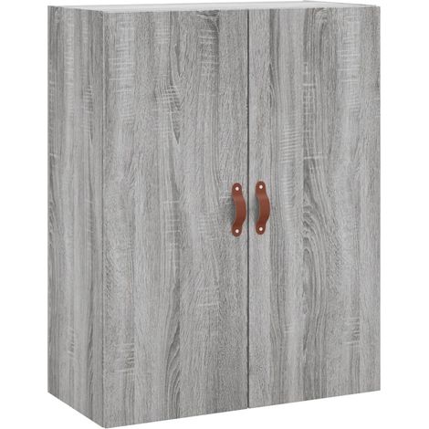 Maison Exclusive - Armario de pared gris Sonoma 69,5x34x90 cm (1/5)