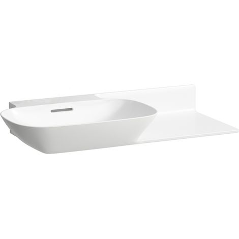 LAUFEN INO lavabo, sans trou pour robinetterie, avec trop-plein,
