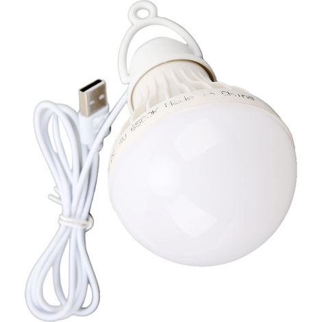 Campinglampen – stabil – energiesparend – USB-aufladbare Hängelampe – 7 W – Haken – Wandern