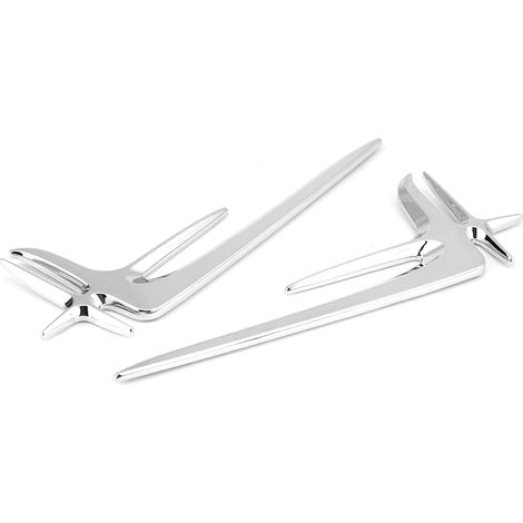 Lot de 2 autocollants standard allongés pour Mercedes Benz Classe C W205 15-18 et Classe E W213 16-18 (1/5)