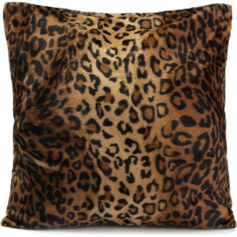 Taie D&39oreiller Imprimée Léopard, Tigre, Zèbre, Housse De Coussin Pour Canapé Et Voiture, Style 01 (1/5)