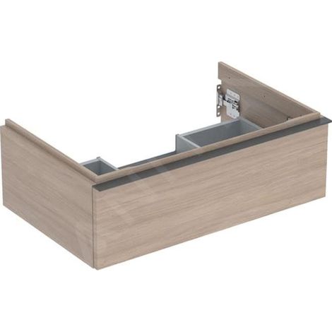 Geberit iCon armoire basse pour lavabo, 1 tiroir, 74x24,7x47,6 (1/2)