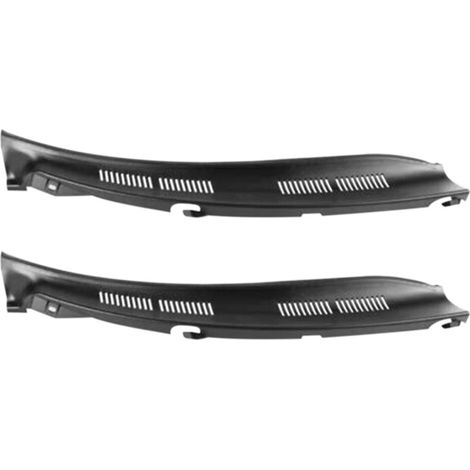 Due pannelli di rivestimento e di finitura per il copri-tergicristallo anteriore destro per Mercedes-Benz W210 (1996-2002)