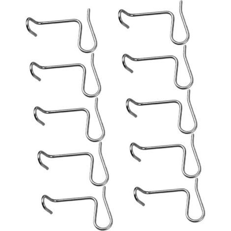 Kit de tendeur pour clôture de jardin, outils de réparation de fil de clôture, tendeur stabilisateur et 10 pièces (1/4)