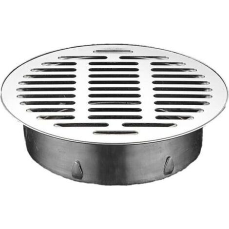 Siphon rond en acier inoxydable pour capteur solaire – Diamètre 160 mm – Résistant à la corrosion – Facile à installer – Anti-obstruction