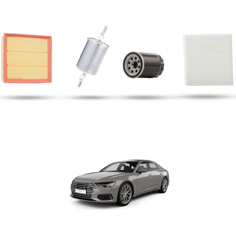 Kit Tagliando 4 filtri compatibile con Audi A6 (C5) 2.4 120kw dal 1997 (1/5)