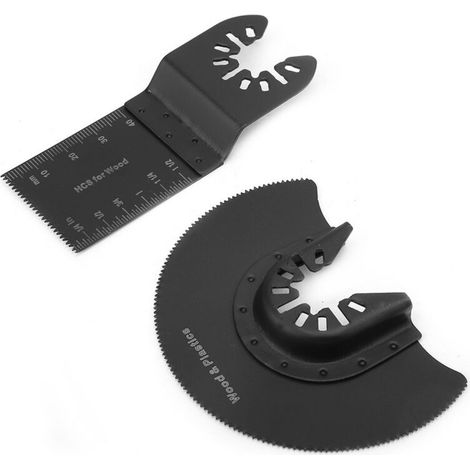 Jeffergarden Kit de 10 lames de scie oscillantes multifonctions pour machine de découpe électrique (1/4)