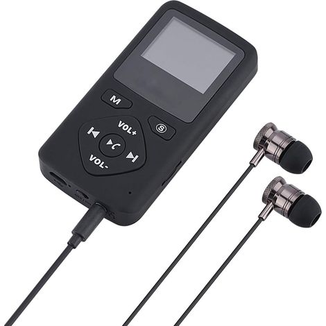 Radio Dab Portable, Récepteur Radio Numérique de Poche Dab/Dab+, Prise en de la Radio FM/Lecteur Bluetooth/Lecteur MP3 de Carte TF, Lecteur MP3 Bluetooth avec écouteurs (1/5)