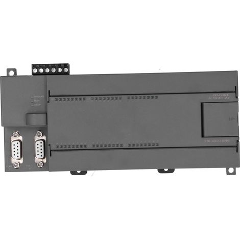 Automate programmable API 216-3BD23 pour Siemens S7-200, carte de contrôle industriel, tension AC 120-240V, module logique, régulateur, unité centrale, entrées sorties, équipement automation. (1/5)