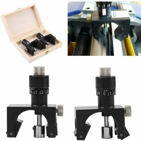 Zum Schneiden, magnetische Hobelklingen-Einstellvorrichtungen, 2-teilige Hobelklingen-Einstelllehre, Holzbearbeitungswerkzeug (1/4)