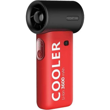 Roter, hochtouriger, tragbarer Turbo-Reaktionsventilator (1/5)