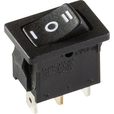 INTERRUTTORE BILANCIERE 3A-250V SPDT ON-OFF-ON (1/2)