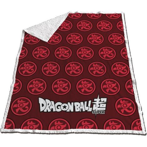 Plaid Rouge - Dragon Ball Z - 130 cm x 170 cm (1/2)