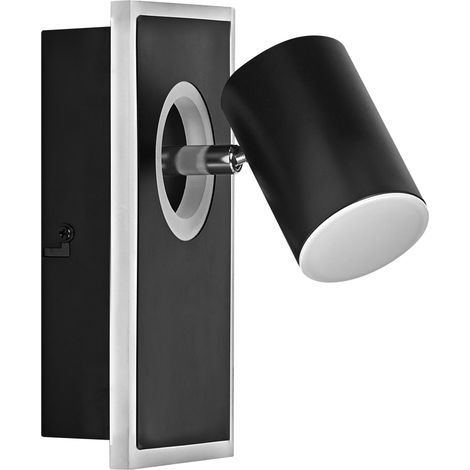 OSRAM DECOR SPOT MARS, 16,5W, 540lm, noir, spot, têtes réglables, utilisation polyvalente, spot d’intérieur, ton blanc chaud, finition supérieure, montage facile (1/4)