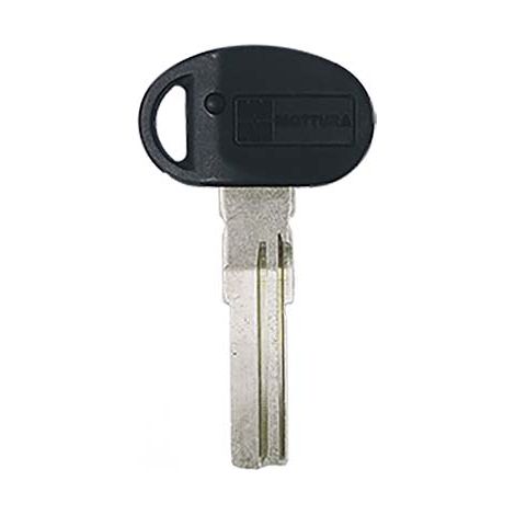 CHIAVE PUNZONATA MOTTURA 92C10B0 ORIGINALE - CHAMPIONS OTTONE NICHELATO- 5 pezzi