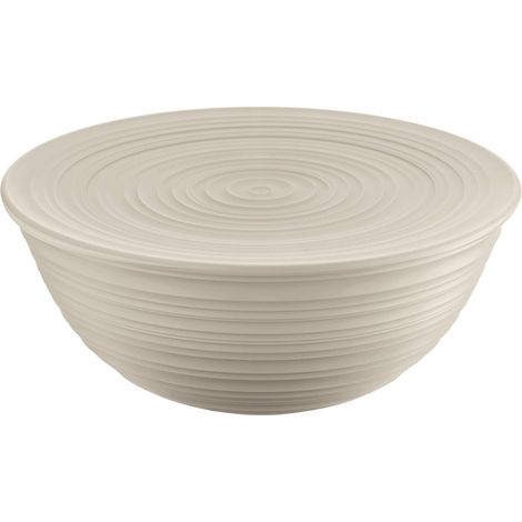 Récipient XL avec Couvercle en Plastique Recyclé, Bol - Argile, Ø 30xh13 cm 5000ml - 17500179 (1/3)