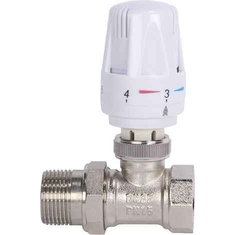 Vanne thermostatique pour radiateur à vapeur, vanne thermostatique pour radiateur, régulateur de température pour chauffage par le sol (vanne thermostatique automatique) (1/4)