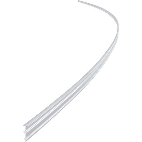 Mai & Mai Duschdichtung Dichtung Dusche Glastür für 10mm Glasstärke Ersatzdichtung Duschwand Wanddichtung Länge: 200cm Bremen Dichtung