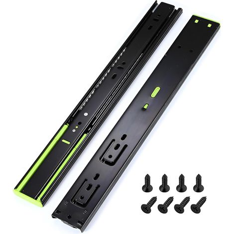 1 paire de glissières tiroir, extension complète 250 300 350 400 450 à (1/5)