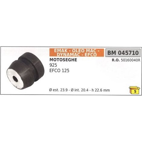 Antivibrante EMAK  motosega 925 EFCO 125 045710
