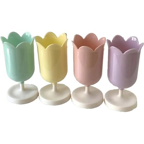 stylo fleuri cube de rangement pour crayons cube de (1/5)